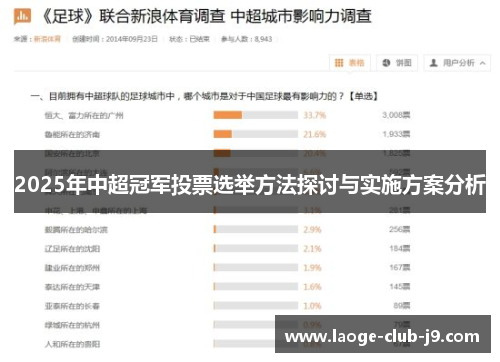 2025年中超冠军投票选举方法探讨与实施方案分析